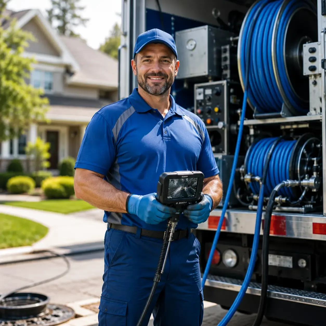 Local outdoor drain cleaning specialists in Toledo, IL